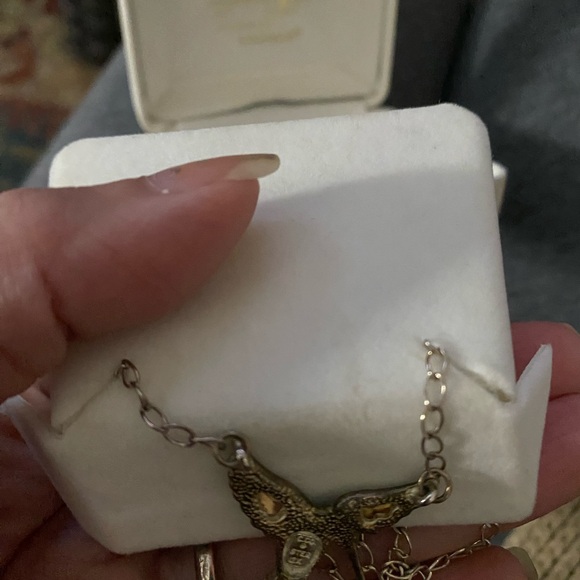 Beautiful Vintage Necklace (Gold,rose gold & silver) - Picture 3 of 3